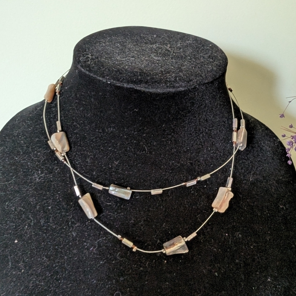 Elegant Multi-Tone Necklace
